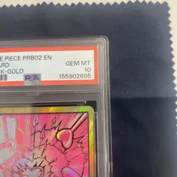 One Piece Boa Hancock Gold Don!! Premium Booster PRB02 English PSA 10 - Image 3