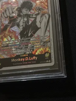 2024 One Piece Monkey D Luffy Starter Deck 13 ST13-003 Alt Art BGS 10 - Image 5