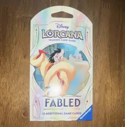 Disney Lorcana TCG Fabled Booster Pack 12 Cards English 2025 Ravensburger - Image 1