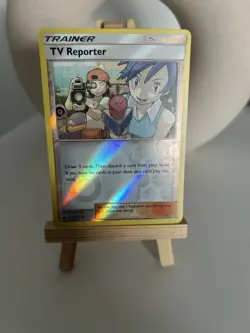 Pokemon Card 149/168 TV Reporter / Celestial Storm - Reverse Holo - Image 1