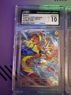 Pokemon TCG 10x CGC Graded Cards Lot - Mint+ To Pristine 10 - Image 2