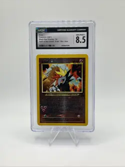 Pokemon TCG Entei Black Star Promos Rev Holo Card CGC 8.5 NM/Mint+ - Image 1