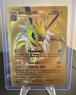 Nintendo Jolteon GX SM171 SM Promo Holo Full Art 200 HP English Card - Image 1