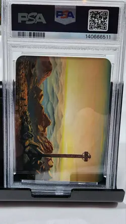Sorcery: Contested Realm Holy Ground Alpha Foil PSA 10 2023 Card - Image 2