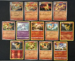 13x Pokemon Card Ponyta & Rapidash Bundle Mixed set (No Duplicate) NM (A) - Image 1