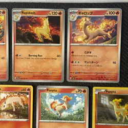 13x Pokemon Card Ponyta & Rapidash Bundle Mixed set (No Duplicate) NM (A) - Image 3