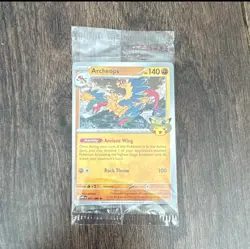 Pokemon Field Museum Archeops Promo Card - Sealed - Image 1