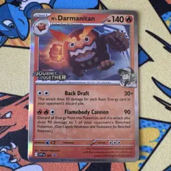 Pokemon Cards N's Darmanitan Prerelease 181 Scarlet & Violet Promo Holo NM - Image 1