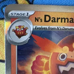 Pokemon Cards N's Darmanitan Prerelease 181 Scarlet & Violet Promo Holo NM - Image 3