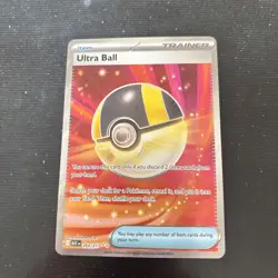 Ultra Ball Full Art Trainer Ascended Heroes 264/217, NM Pokemon Card - Image 1