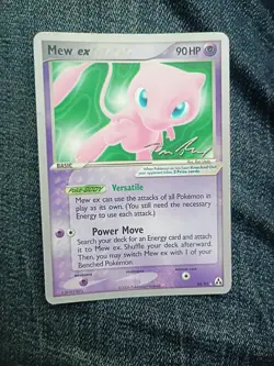 Mew ex - 2007 (Tom Roos) 88/92 World Championship Deck Pokemon Card - Image 1