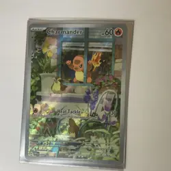 Pokemon Charmander 166/150 Sm8b Ultra Shiny Shiny Rare Holo Card Ungraded - Image 2