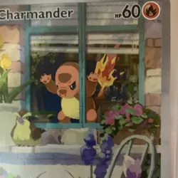 Pokemon Charmander 166/150 Sm8b Ultra Shiny Shiny Rare Holo Card Ungraded - Image 3