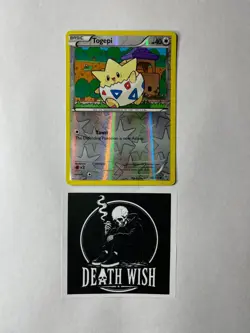 Togepi 102/135 Reverse Holo Pokemon Card Plasma Storm - Image 1