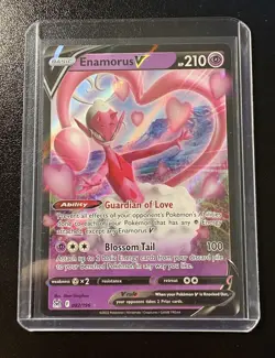 Enamorus V 82/196 - Pokemon TCG Lost Origin Set - Ultra Rare Full Art Holo - Image 1