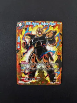 SS3 Nappa Saiyan Might BT7-125 ISR Foil Dragon Ball Super Card Game - Image 1