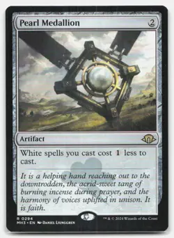 Pearl Medallion 294 Rare Modern Horizons 3 Magic: The Gathering Near Mint - Image 1
