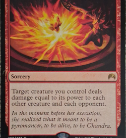 Wizards of the Coast Chandra's Ignition Magic Origins Rare Red Sorcery 137/272 - Image 1