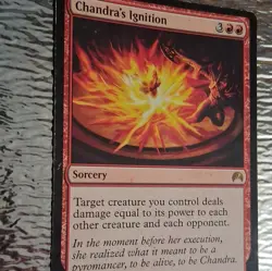 Wizards of the Coast Chandra's Ignition Magic Origins Rare Red Sorcery 137/272 - Image 3