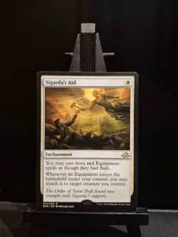 MTG Sigarda's Aid Eldritch Moon non foil (Moderately played) - Image 1