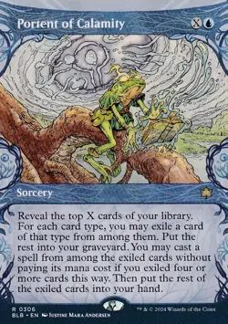 Portent of Calamity (Showcase) - R - Bloomburrow - 306 - NM - Image 1