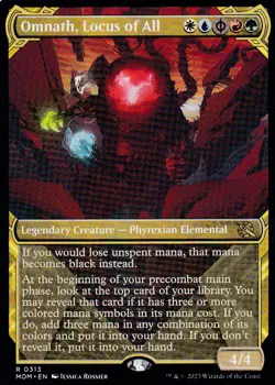 Omnath, Locus of All (Showcase) - R - March of the Machine - 313 - LP - Image 1