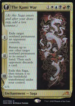 The Kami War - M - Kamigawa: Neon Dynasty - 227 - NM - Image 1