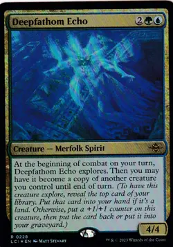 Deepfathom Echo - R - The Lost Caverns of Ixalan - 228 - NM - Image 1