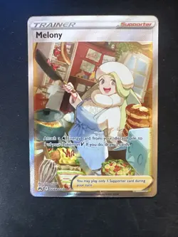 Melony GG64/GG70 Galarian Gallery Pokemon 2023 Crown Zenith NM - Image 1