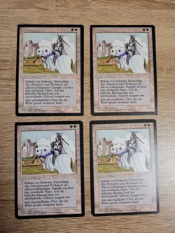 4x White Knight - German - FBB - EDH - Vintage - Modern #1791 - Image 1