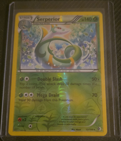 Pokemon Serperior 13/149 Boundaries Crossed Reverse Holo Rare English 2012 - Image 1