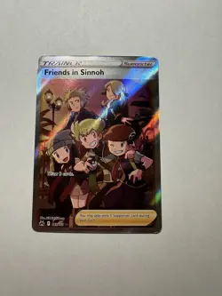 Pokemon TCG Friends in Sinnoh (Full Art) Crown Zenith 149/159 Holo Ultra Rare - Image 1