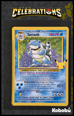 Carte Pokemon Tortank 2/102 EB7.5 Celebrations 25 ans epee et bouclier FR - Image 1