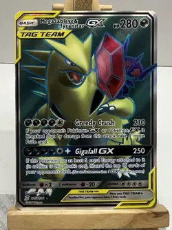 Mega Sableye & Tyranitar GX 226/236 SM-Unified Minds UR Holo Eng 280HP NM - Image 1