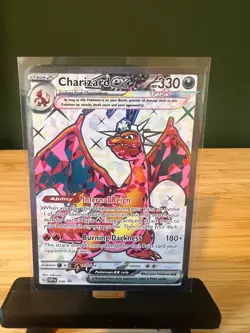 Charizard ex - SVP056 - Pokemon Scarlet & Violet Promo Ultra Rare Holo Card NM - Image 1