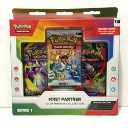 Pokemon First Partner Illustration Collection Box Series 1 - NEW - SEALED ✅ - Image 1