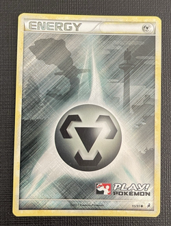 2011 Pokemon Call of Legends Steelix Steel Energy #95/95 Play! Pokemon Promo - Image 1