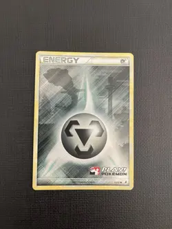 2011 Pokemon Call of Legends Steelix Steel Energy #95/95 Play! Pokemon Promo - Image 2