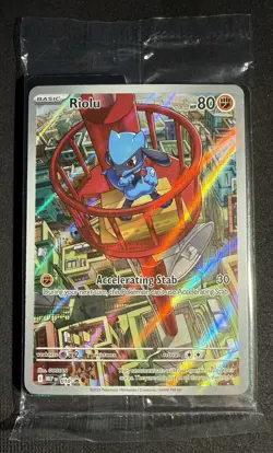 Riolu 010 ME: Mega Evolution Promo Pokemon TCG NEAR MINT SEALED - Image 1