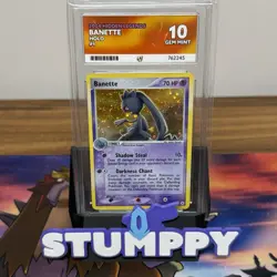 ACE 10 BANETTE 1/101 | EX Hidden Legends Holo Graded Pokemon Card not PSA - Image 1