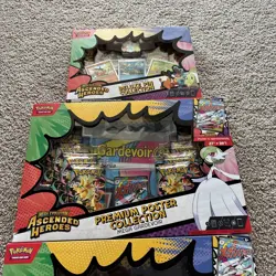 👀 Pokemon TCG Ascended Heroes (2) Gardevoir Poster Box (1) Pin Collection - Image 3