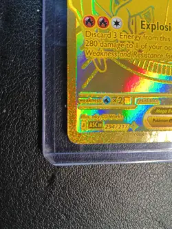 Mega Charizard Y EX 294/217 Gold Hyper Rare, Ascended Heroes, Pokemon TCG (NM) - Image 5
