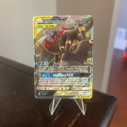 ULTRA RARE Umbreon & Darkrai GX Tag Team Pokemon Holo Unified Minds - MP / HP - Image 1