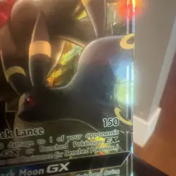 ULTRA RARE Umbreon & Darkrai GX Tag Team Pokemon Holo Unified Minds - MP / HP - Image 3