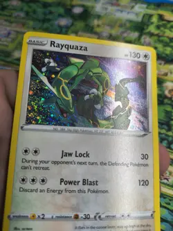 Rayquaza SWSH029 Holo Sword & Shield Promo Nm - Image 2