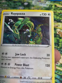 Rayquaza SWSH029 Holo Sword & Shield Promo Nm - Image 3