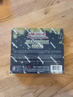 2020 YuGiOh Maximum Gold Box 4 Packs Of 7 Cards Each Per Box Factory Sealed - Image 2