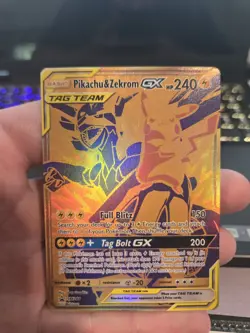 Pokemon Company Pikachu & Zekrom GX SM248 TAG TEAM Promo - Image 1