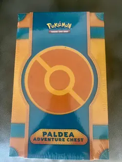 Pokemon TCG Paldea Adventure Chest Factory Sealed | Scarlet & Violet 6 Packs - Image 1