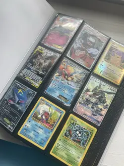 Pokemon Collection Binder Lot: Tag Team Full Art Rayquaza Arceus - Image 1